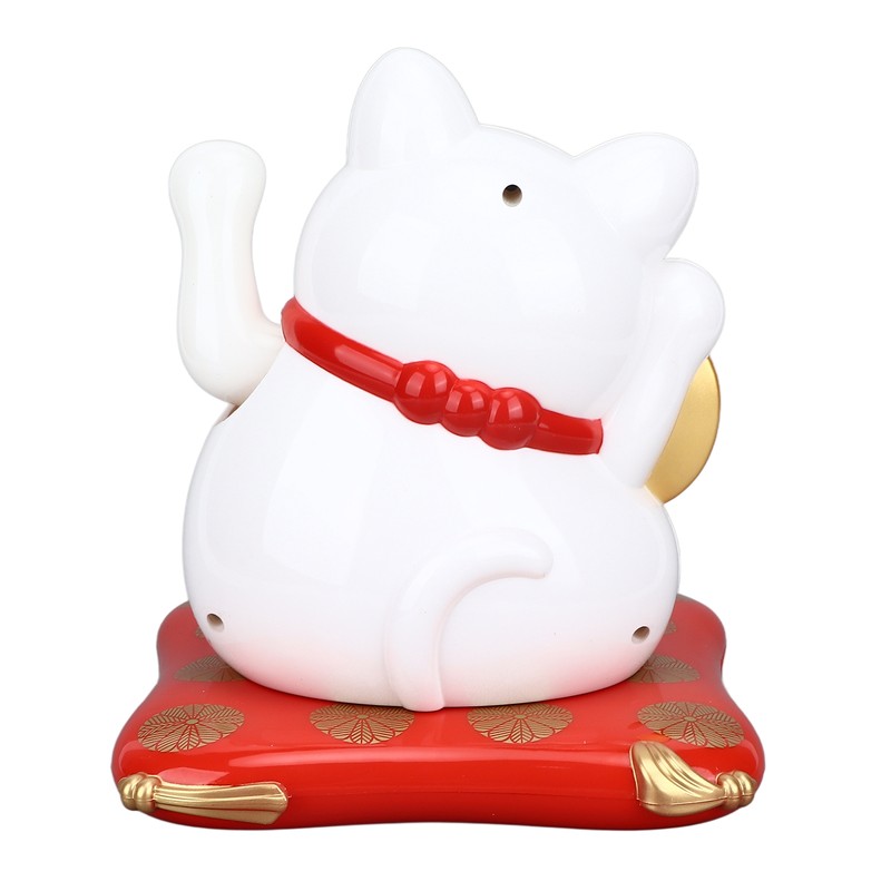 Lucky Cat Solar Powered Cute Decorative Wealth Welcoming Waving Fortune
