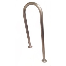 36" (H) x 13" (W) Aluminum Handrail - for 8" Steps/Stairs - Safety Grab Bar - Dock, Boat, Pool, Hot Tub, etc.