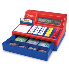 Learning Resources Pretend and Play Calculator Cash Register with Canadian Currency