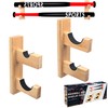 Invech 2 Baseball Bat Holder, Baseball Bat Display Wall Mount,