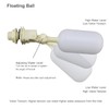 10x Automatic Water Level Control Valve Float Ball Adjustable for