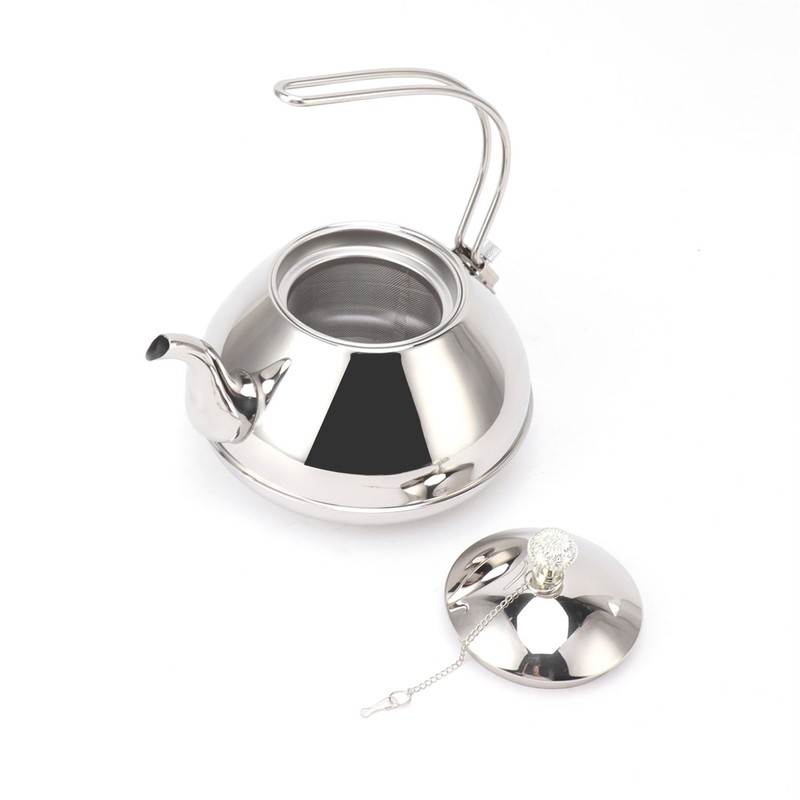 Stainless Steel Teapot Large Capacity Stovetop Kettle with Filter for