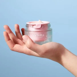 Melvita, Hydra Plumping Cream 50 ml, intensive Feuchtigkeitsversorgung, aufgepolsterte und strahlende Haut, natürliche Formel, ideal für alle Hauttypen, vegan und ökologisch
