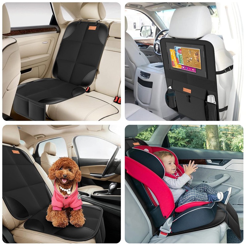 [Smart eLf] 1680D Child Seat Mat Protective Mat Kick Guard