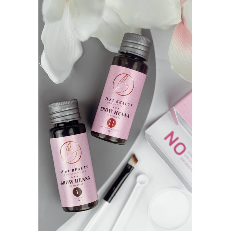 Just Beauty Henna Black No. 1 + Shampoo