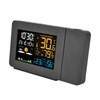 Indoor Outdoor Thermometer 60m Transmission Clock Projection Function Temperature Prediction