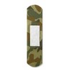 CURAD Green Camo Flex-Fabric Adhesive Bandages, 0.75 x 3 Inches,