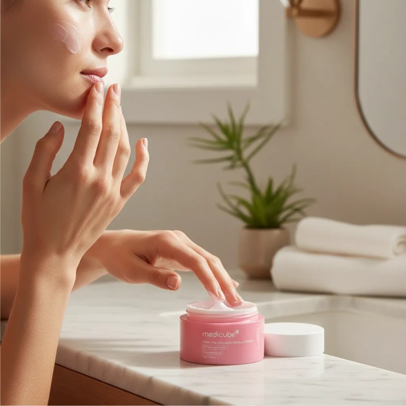 Pdrn Pink Collagen Capsule Cream 55 G