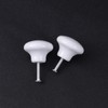 BESPORTBLE 5pcs Cabinet Hardware Handle Pull Round Ceramic Kitchen Cabinet