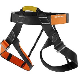 DMM Centre Threadback Climbing Harness Orange / Anthracite XL