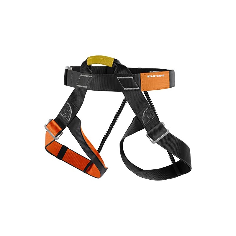 DMM Centre Threadback Climbing Harness Orange / Anthracite XL