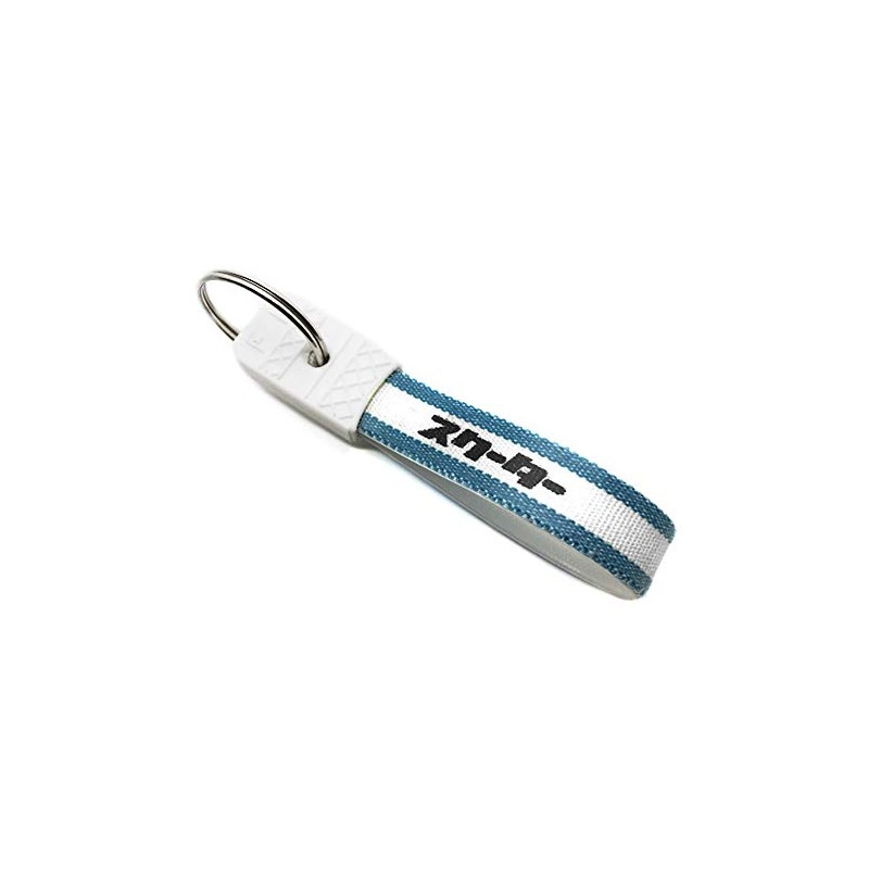 Showa Retro Scooter Key Holder, blue