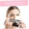 Beavorty 3sets e Eyebrow Shaping Stencils Brow Guide Template Makeup