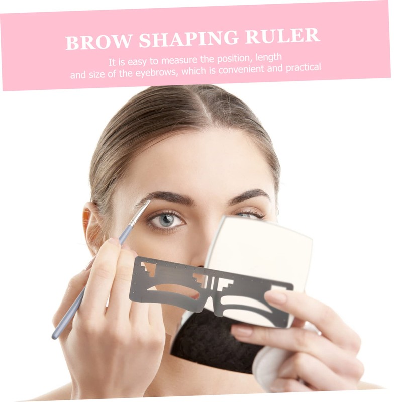 Beavorty 3sets e Eyebrow Shaping Stencils Brow Guide Template Makeup