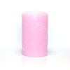 Still Water Candles Handmade Pale Blush Pink Unscented Decorative Pillar
