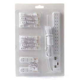 Melody Jane Dollhouse Lighting Wiring Set Socket Power Strip Extension Spark Plugs 11 Piece Set