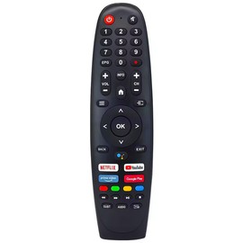 Infrared Replacement Remote Control for Smart Tech TV 43FA10V3 43UA10V3 50UA10V3 55UA10V3 65UA10V3 75UA10T1 55QA20V3 50UA20T3 43UA20T3 32HA20T3 32HA20T3 32HA20 VVVVVVV32HVW 10V1 43QA20V3 40FA10V3