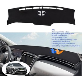 CARTIST Dashboard Cover Compatibel with Hyundai Tucson 2022 2023 2024 Accessories Dash Cover for Tucson Non-Slip(Only Fit 10.25 inch Digital Cluster, not fit 4.2 inch)