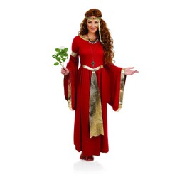 Fun Shack Renaissance Faire Costume Women, Renaissance Dress Women Costume, Medieval Costume Women, Ren Faire Dress Women L