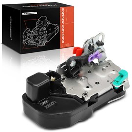 A-Premium Actuador de cerradura de pestillo de puerta compatible con vehículos Jeep - Grand Cherokee 1999-2002, Sport Utility, 4-Puertas - Parte trasera derecha lado del pasajero, Reemplazo# 55135620AB, 55135620AC