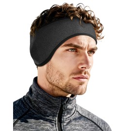 beister Ear Warmers for Women and Men, Fleece Winter Running Headbands with Ear Muffs, Windproof Thermal Cold Weather Protection for Outdoor Sports, Walking, skiing,1/2 Pcs