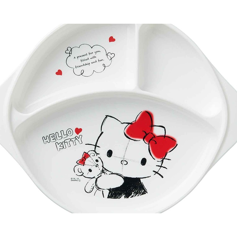 OSK CB-36 Hello Kitty Lunch Plate with Handle
