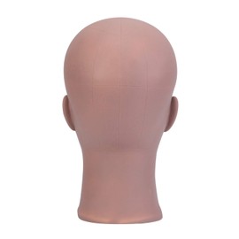 Neverland Beauty Bald Afro Mannequin Head Female Cosmetology Manikin Training Mannequin Head for Making Wigs Hat Glasses Display Styling With Table Clamp