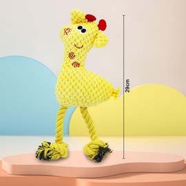 Squeaky Plush Dog Toys, Long Lasting And Durable Puppy Teething Chew Toys For Interactive And Training, Resistant Bite Sound Toy For Small Medium Large Dogs