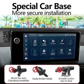 LUNQIN Car Phone Holder Mount for Honda Prologue 2024 2025 2026 Auto Accessories Navigation Screen Bracket Interior Decoration Mobile Cell Phone Mount