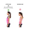 BLACKROX Back Stabiliser Posture Corrector for Shoulder & Back Straightener