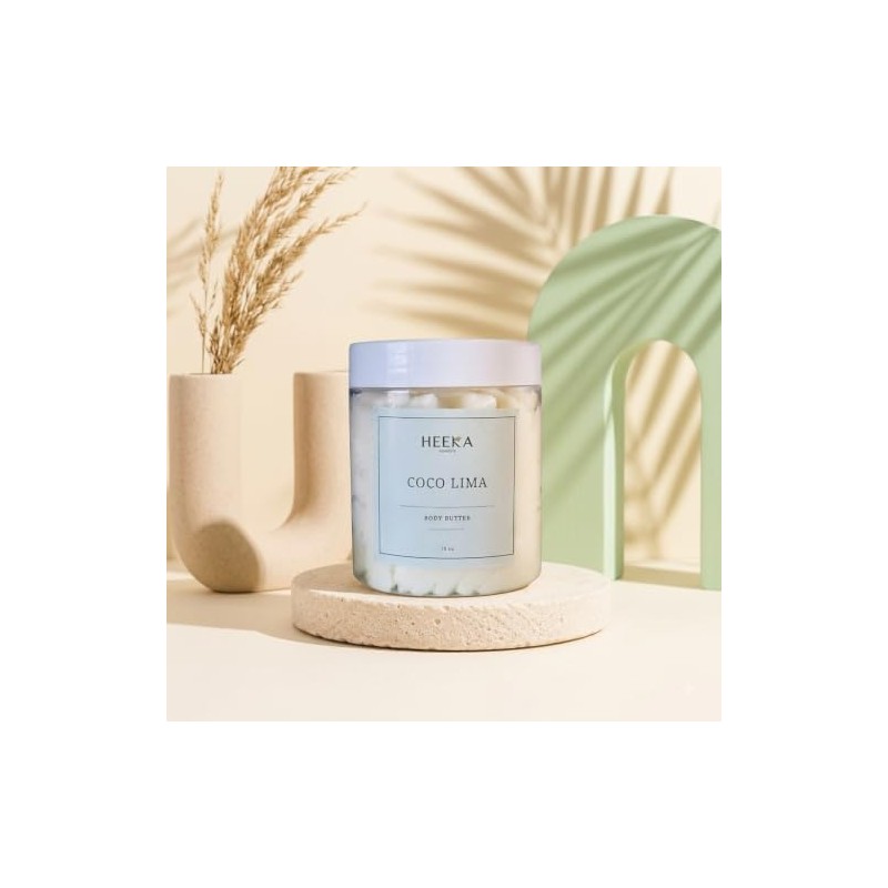 Body Butter - Crema Corporal Natural Hidratante Intensiva Aroma Coco