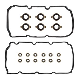 Riyhch VS50881SR Valve Cover Gasket Set for Acura MDX 14-20/RDX 16-18/RLX 14-20/TLX 15-20, for Honda Accord 13-17/Crosstour 13-15/Odyssey 18-21/Pilot 16-21/Ridgeline 17-20, 3.5L V6, (20PCS)