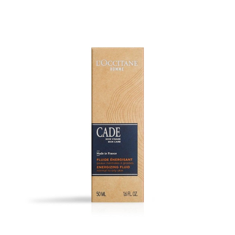 L'OCCITANE Homme Cade Energizing Fluid 50ml | Vegan & 98%