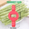 2 Pcs Runner Bean Slicer and Stringer - Strong Mini