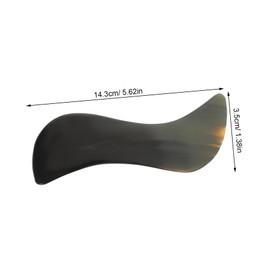 OATIPHO 1Pc Buffalo Horn Scraping Board Facial Gua Tool for Skin Care Physical Therapy Massage Smooth and Comfortable Surface for Friends and Family