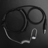 Telescopic Throat Vibration Microphone Earphone Headphone for Walkie Talkie Radio