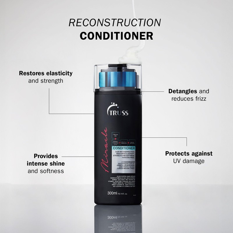 TRUSS Miracle Hair Conditioner for Women & Men - Anti-Aging