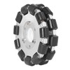 127mm Double Aluminum Omni Wheel with Bearing Rollers Omni Directional