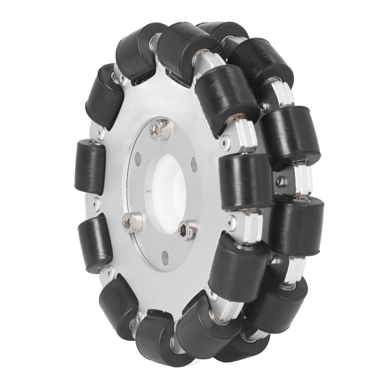 127mm Double Aluminum Omni Wheel with Bearing Rollers Omni Directional