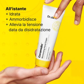 Dr.Jart+ Ceramidin Crema per Mani Secche con Ceramidi e Pantenolo - Skincare Coreana (100 ml)