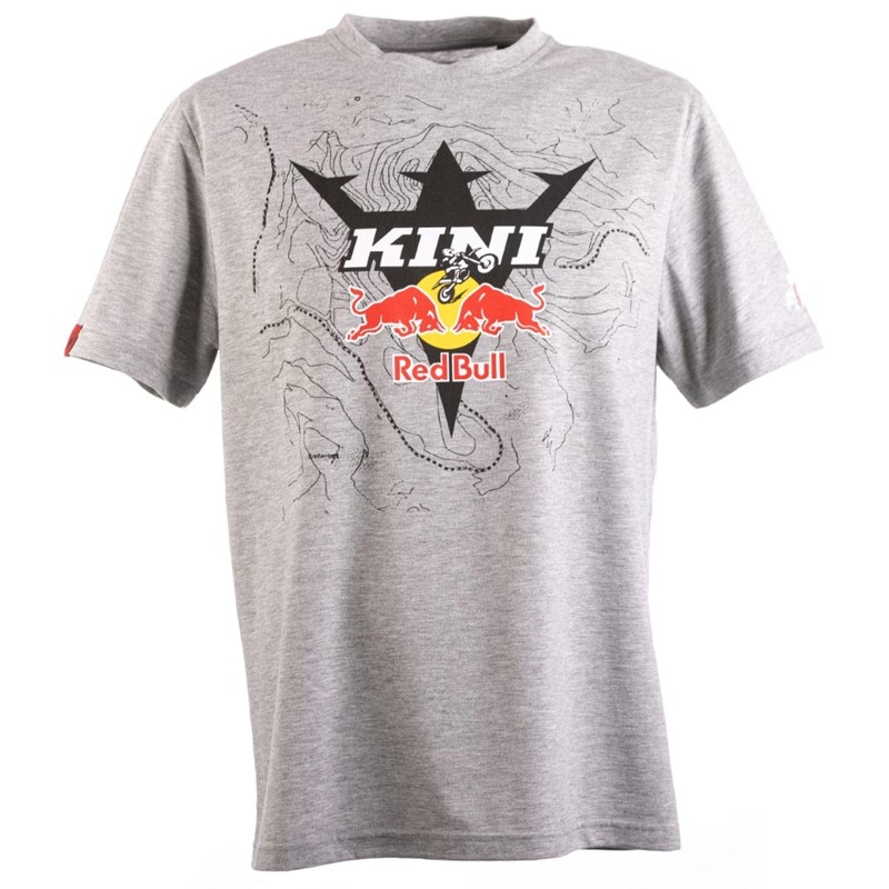 Kini Red Bull Path Tee Men's T-Shirt, grey mixed