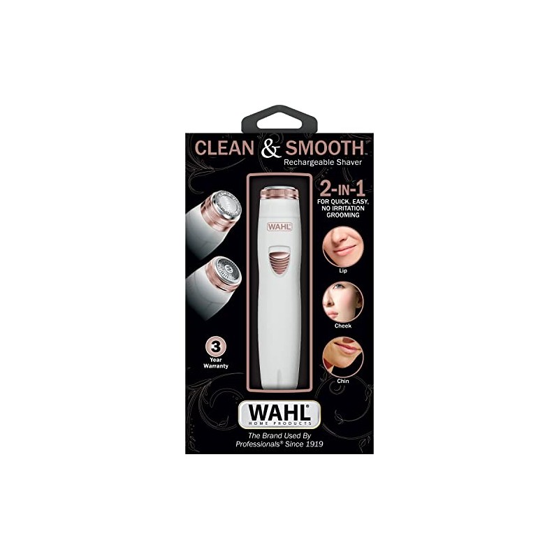 Wahl, Clean & Smooth Rechargeable Ladies Shaver, 8.8 Ounce