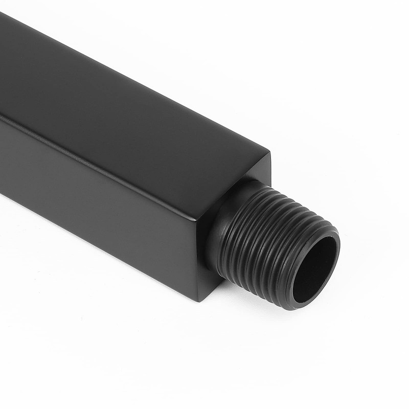 HarJue Ceiling Mounted Shower Arm, Rain Shower Square Extension Arm