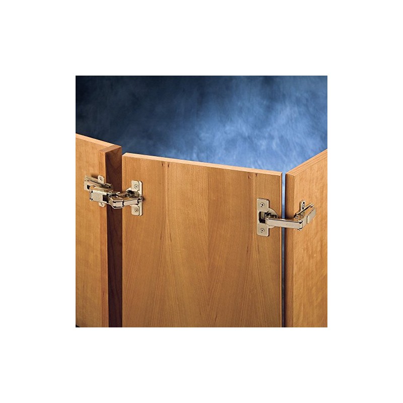 Salice 1/2'' Overlay, Face Frame Hinge Kit for Pie-Corner Cabinets