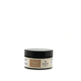 100% Natural Whipped Creamy Face Scrub Infused with Moroccan Argan 100g. Formulated in Sweden & Made in Morocco with 100% Moroccan Sourced Ingredients. ISO & GMP Certified.
