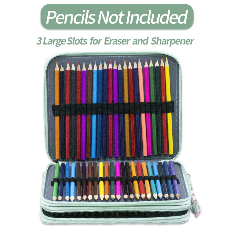 Happy Fox Color Pencil case, 120 Slots Color Pencil case