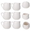 Hemoton 6Pcs Milk Storage Jugs Ceramic Sauce Containers Sauce Jugs