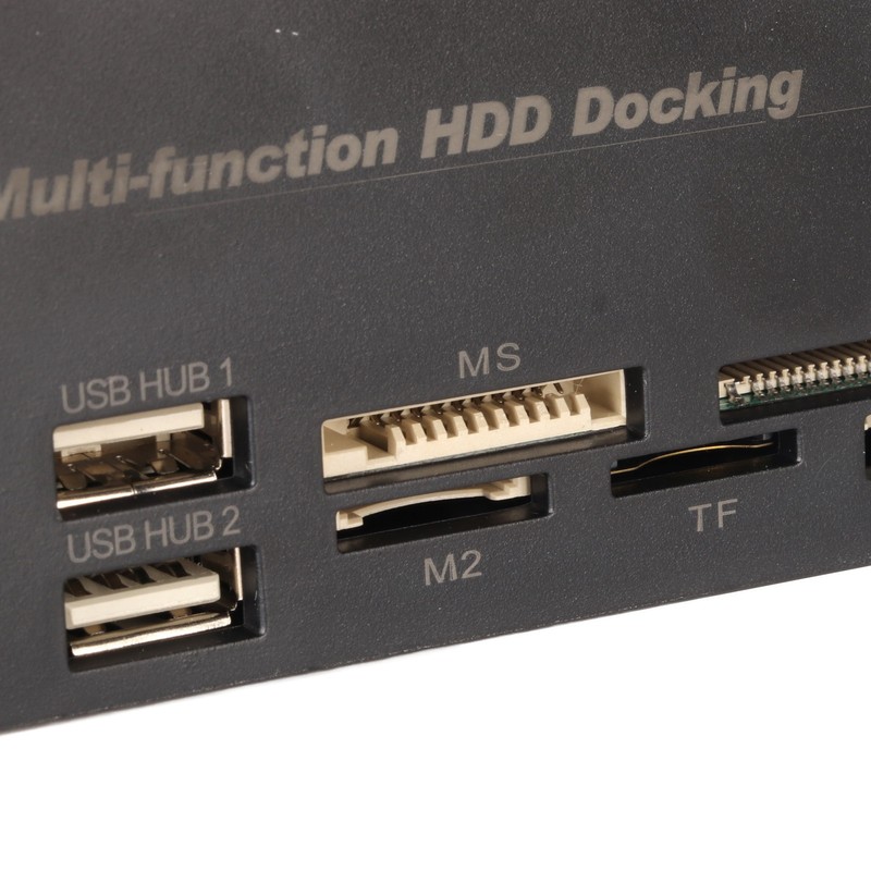 HDD Docking Station Dual Bay 480Mbps USB2.0 to SATA IDE