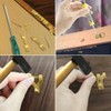 230 Pieces Picture Hooks for Hard Walls Picture Hanging Hooks