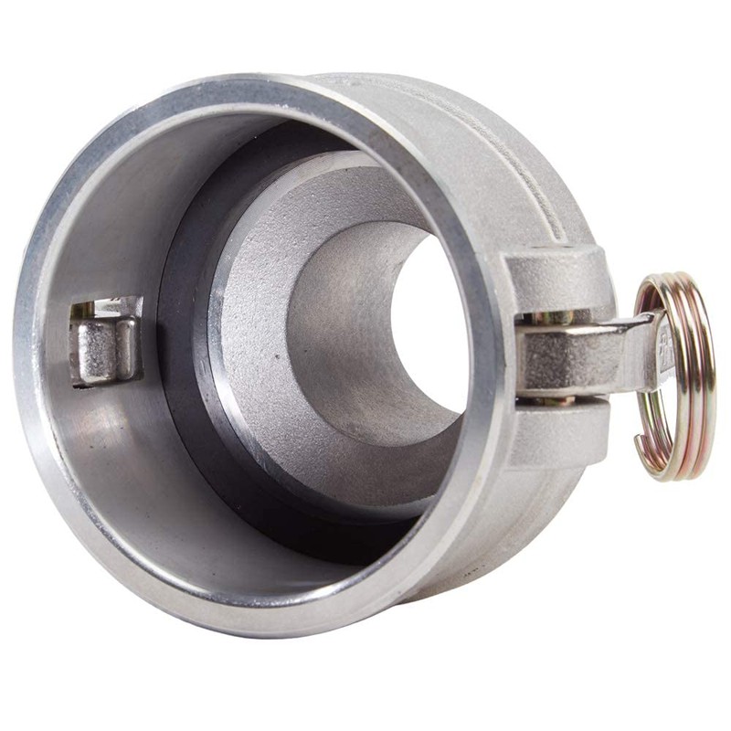 Aluminum 3 inch Female Camlock x 2 inch Male Camlock
